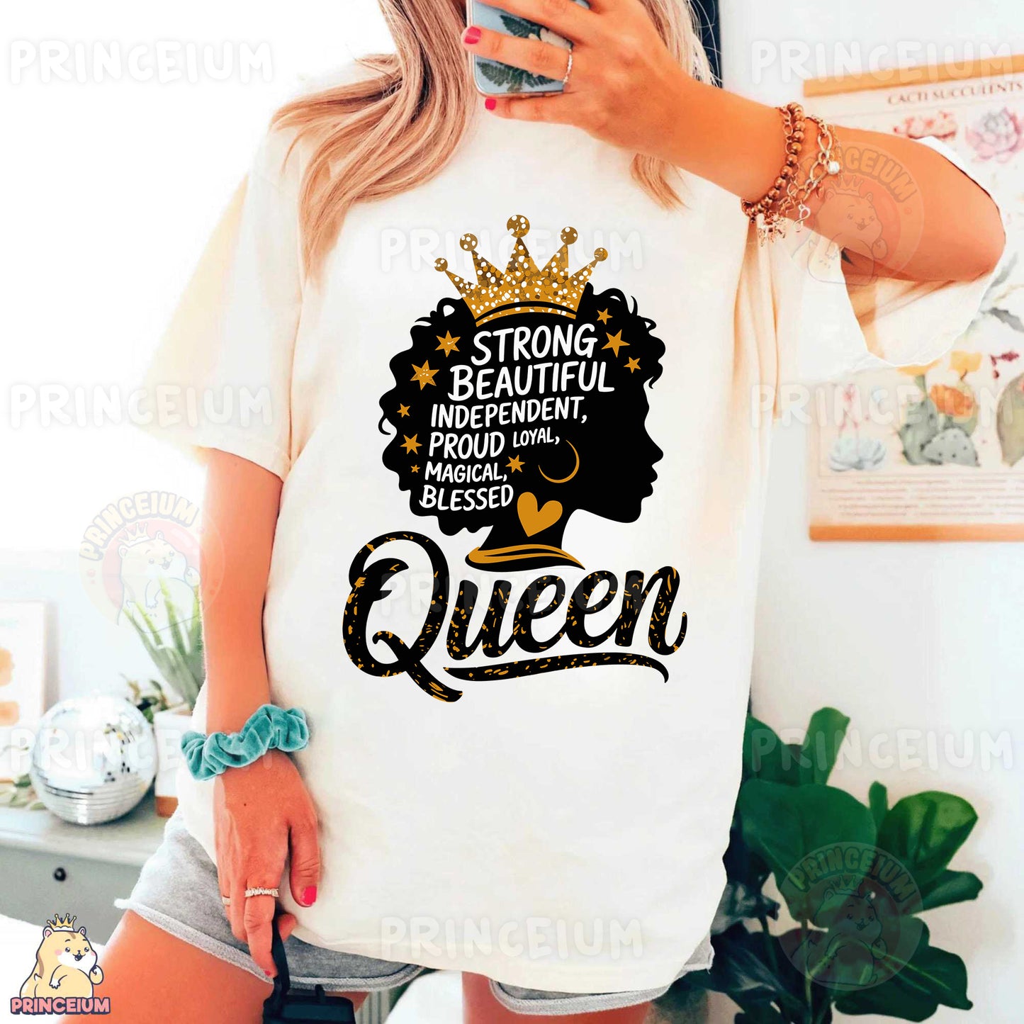 a woman taking a selfie with her cell phone