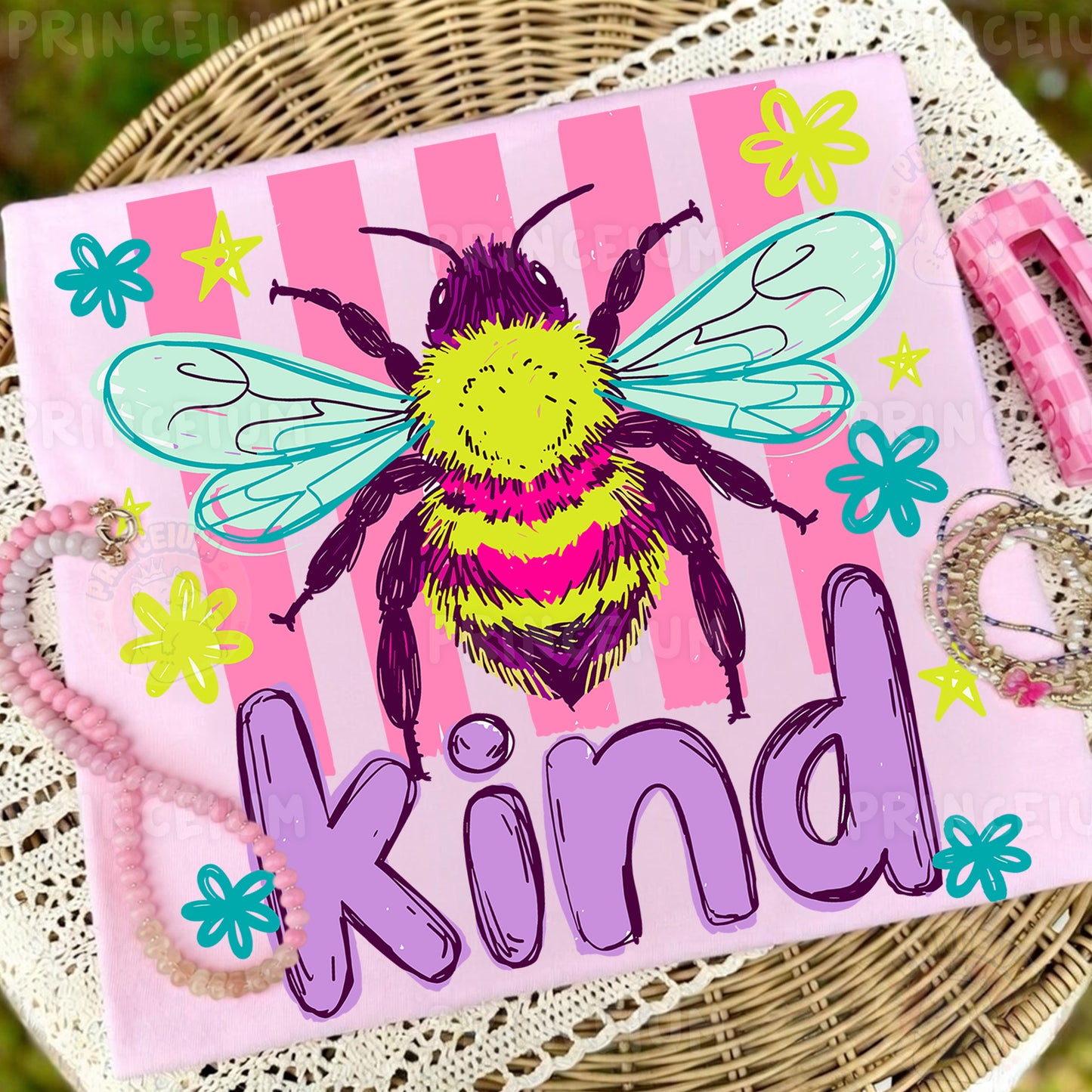 Be Kind Sublimation Design PNG | Bee Digital Download