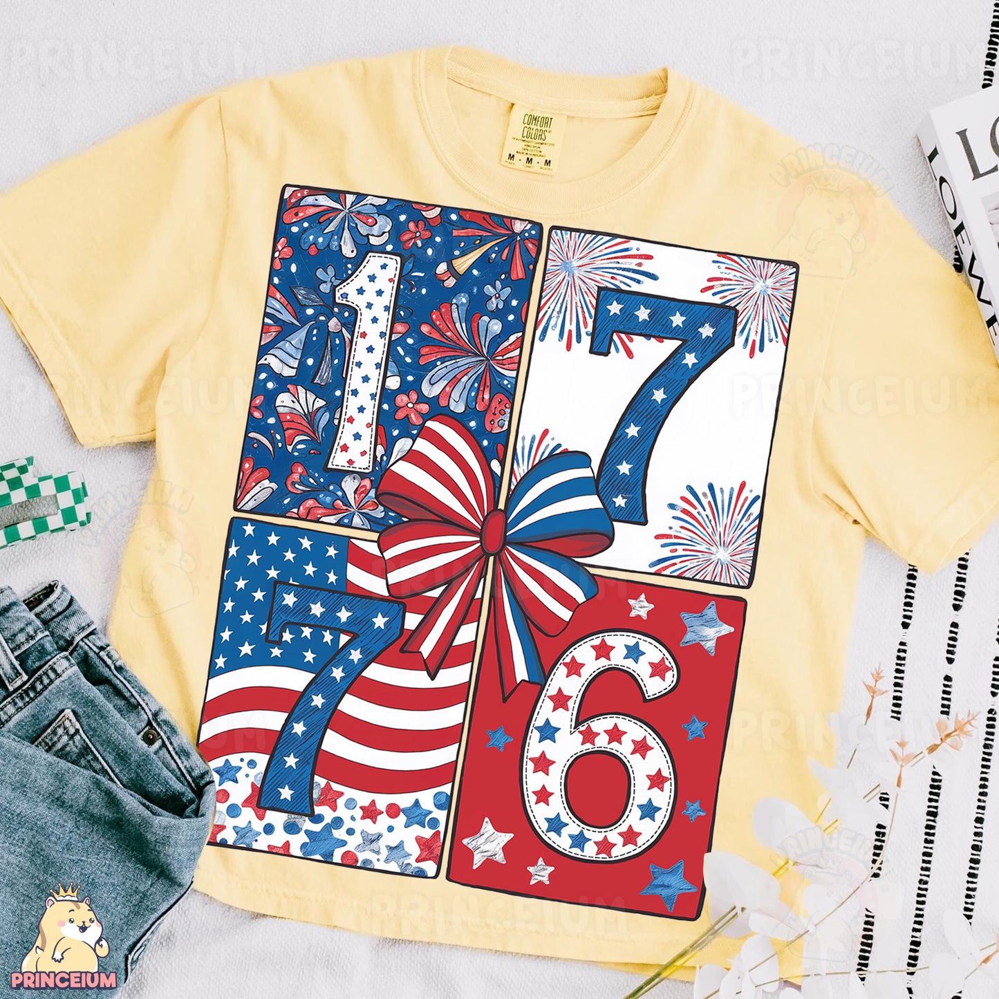 a t - shirt with the number six on it