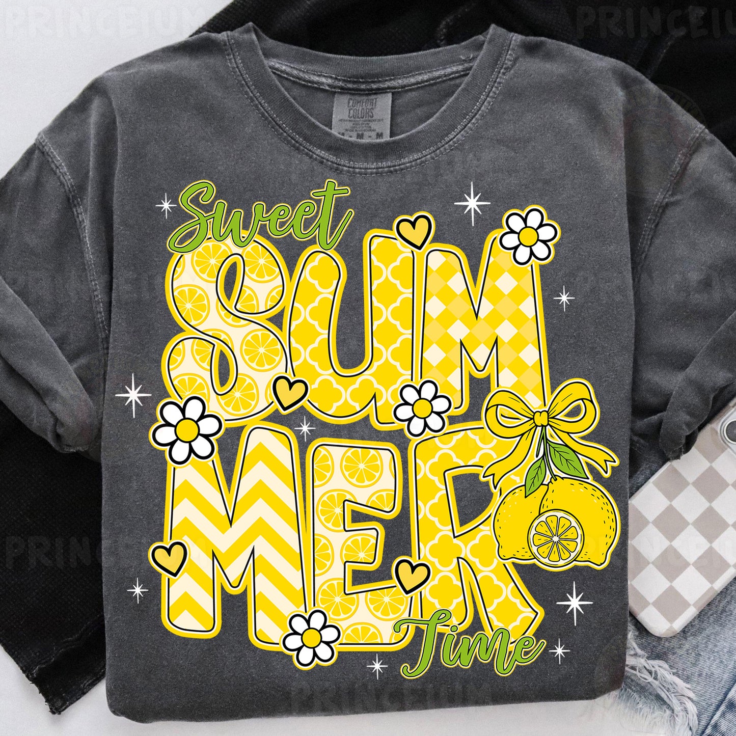 a t - shirt that says sweet summer lemons