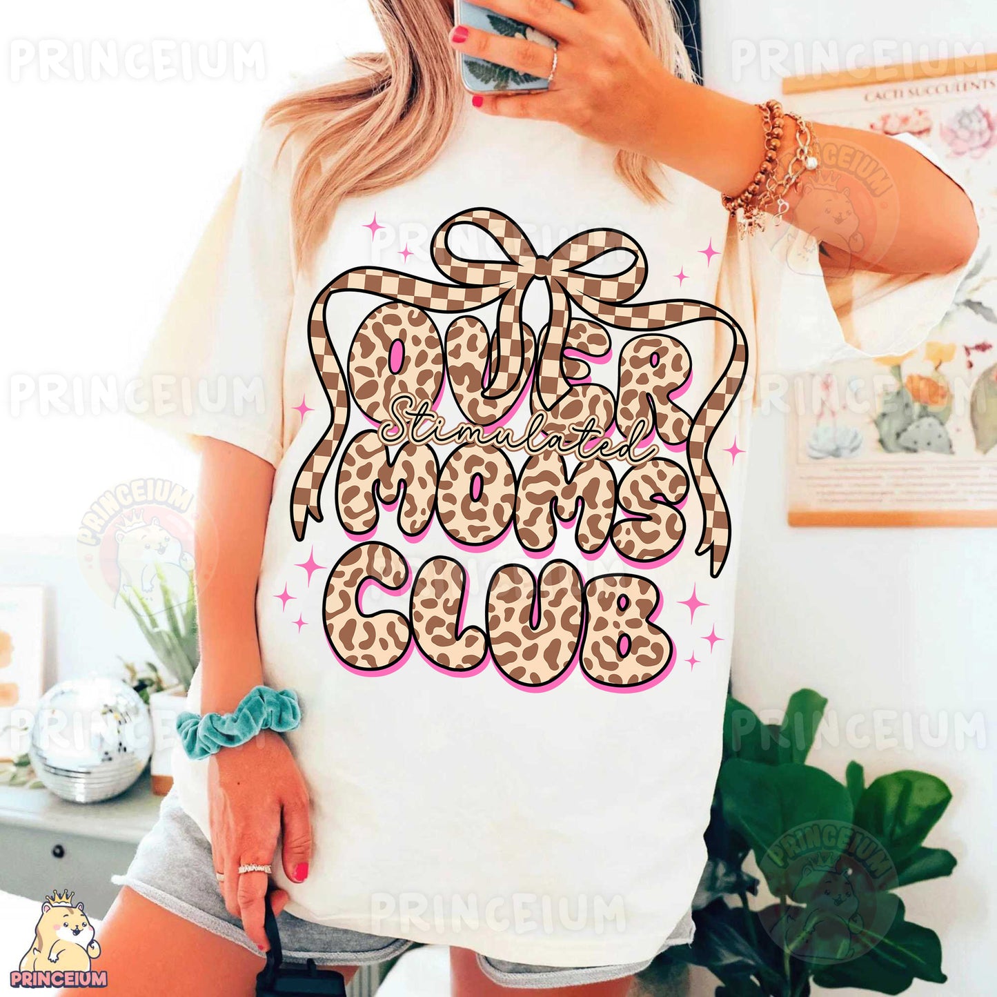 a woman taking a picture of herself in a t - shirt