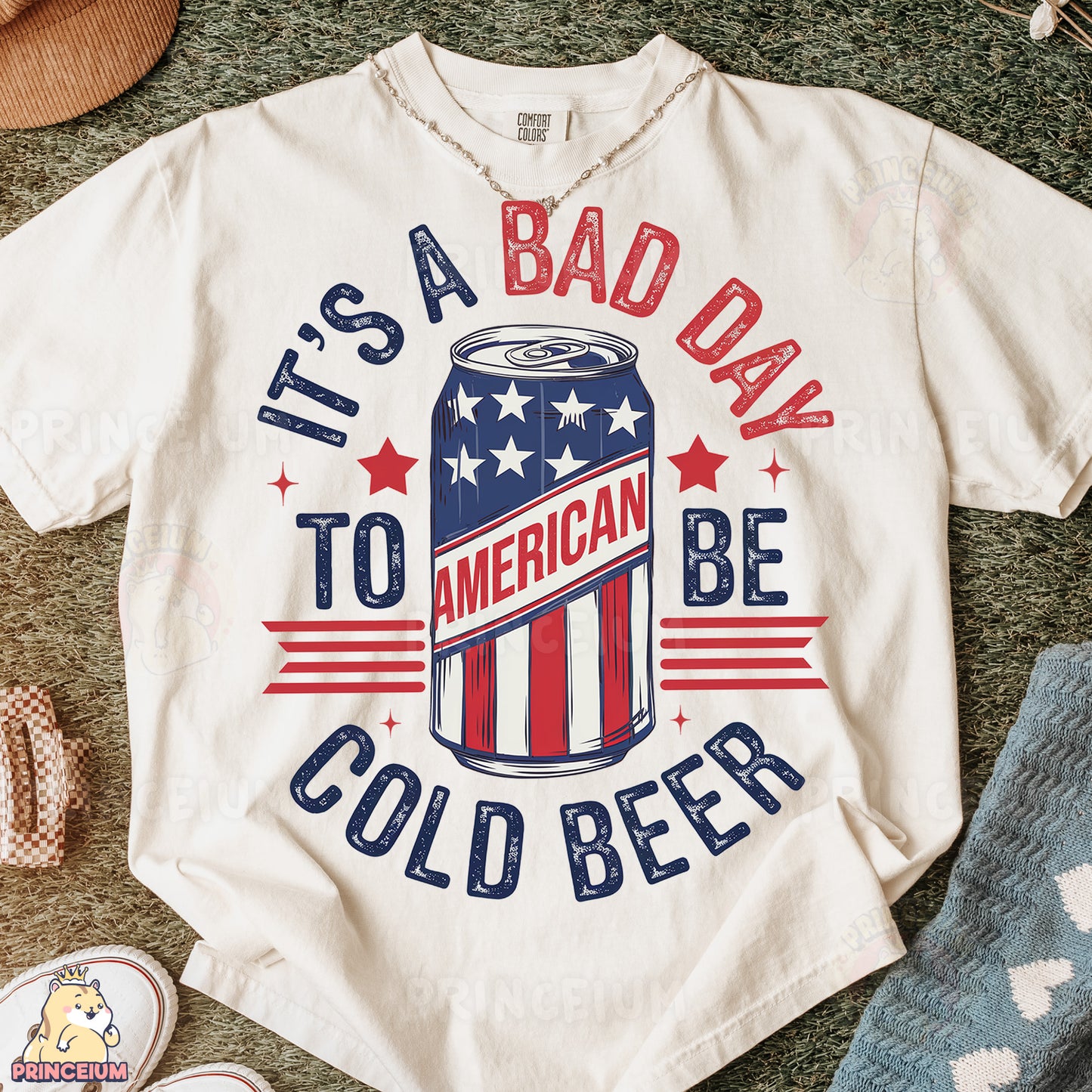 a t - shirt that says it's a bad day to american be cold