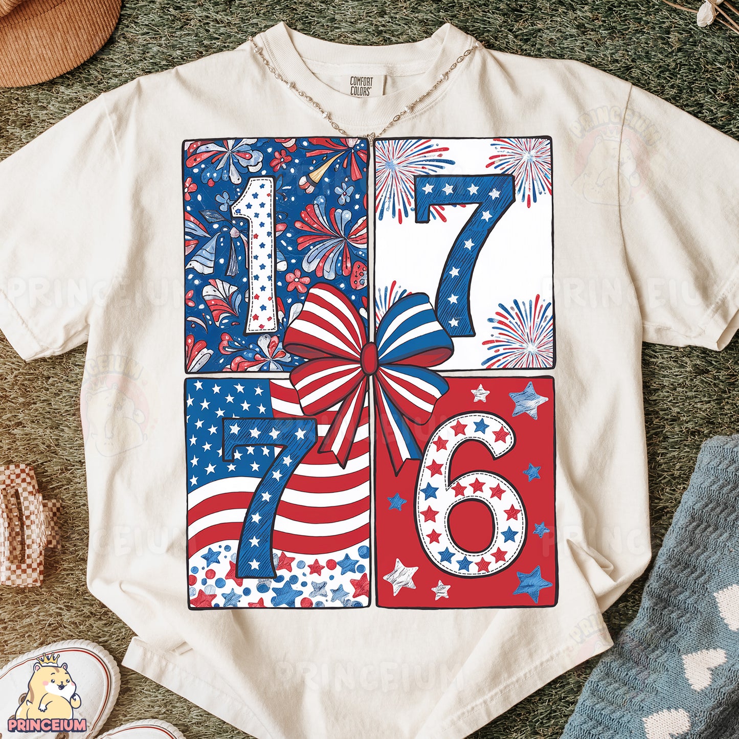 a t - shirt with the number six on it