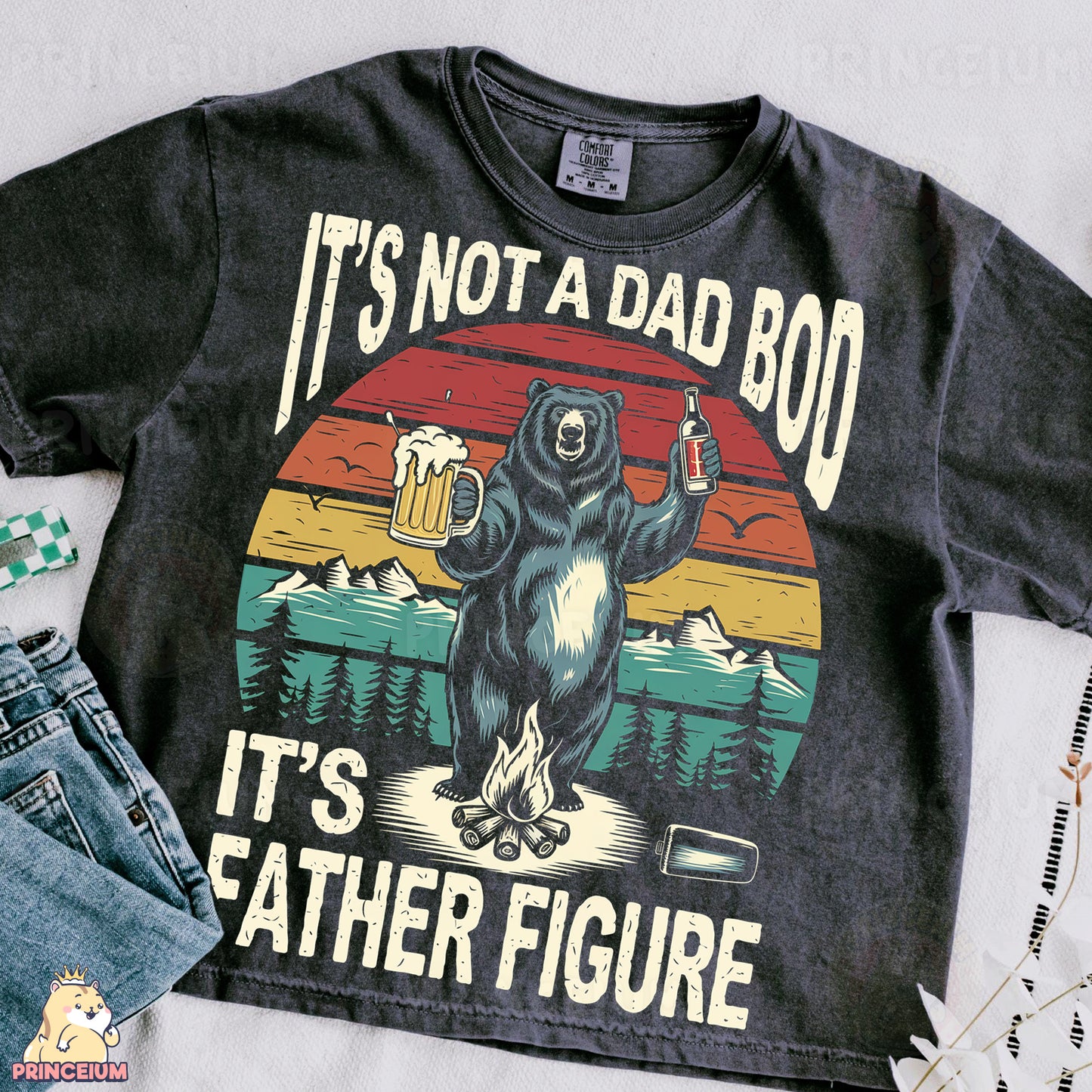 a t - shirt that says it's not a dad boo it's
