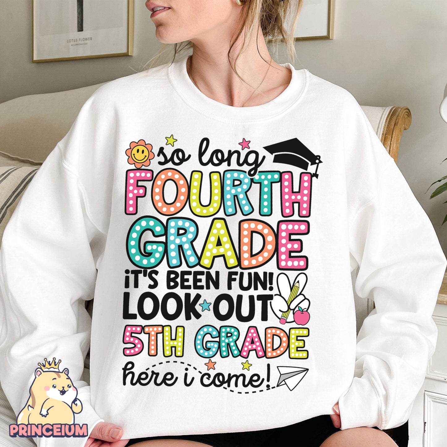 So Long, 4th Grade It’s been fun. Look out! 5th Grade Here I come, Last Day of School Png, End of the Year Teacher Summer Png, Sublimation Designs Digital