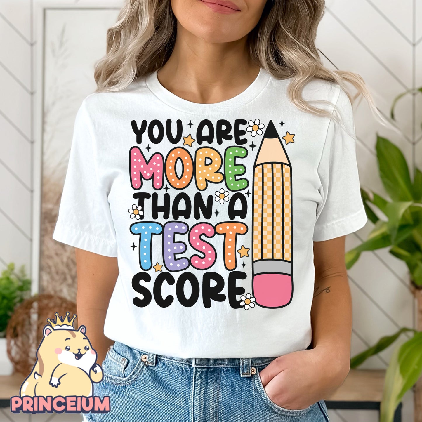 You are more than Test Score Png, Rock The Test Png, Teacher Quotes, Groovy Test Day