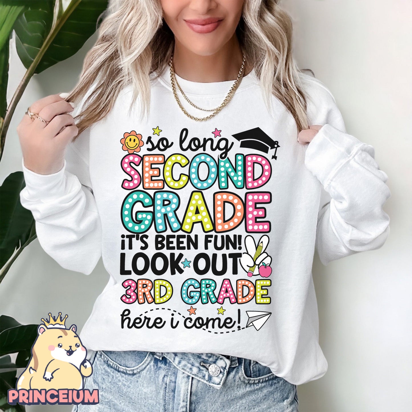 So Long, 2nd Grade It’s been fun. Look out! 3rd Grade Here I come, Last Day of School Png, End of the Year Teacher Summer Png, Sublimation Designs Digital