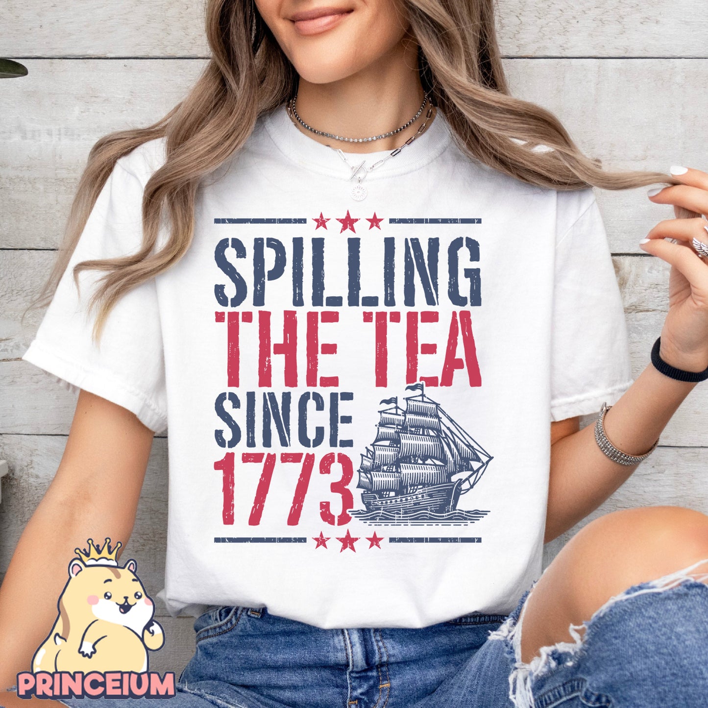 Spilling The Tea Since 1773 PNG, American Freedom PNG, 4th Of July, Fourth of July, 4th of July Shirt PNG, Funny History Teacher Sublimation