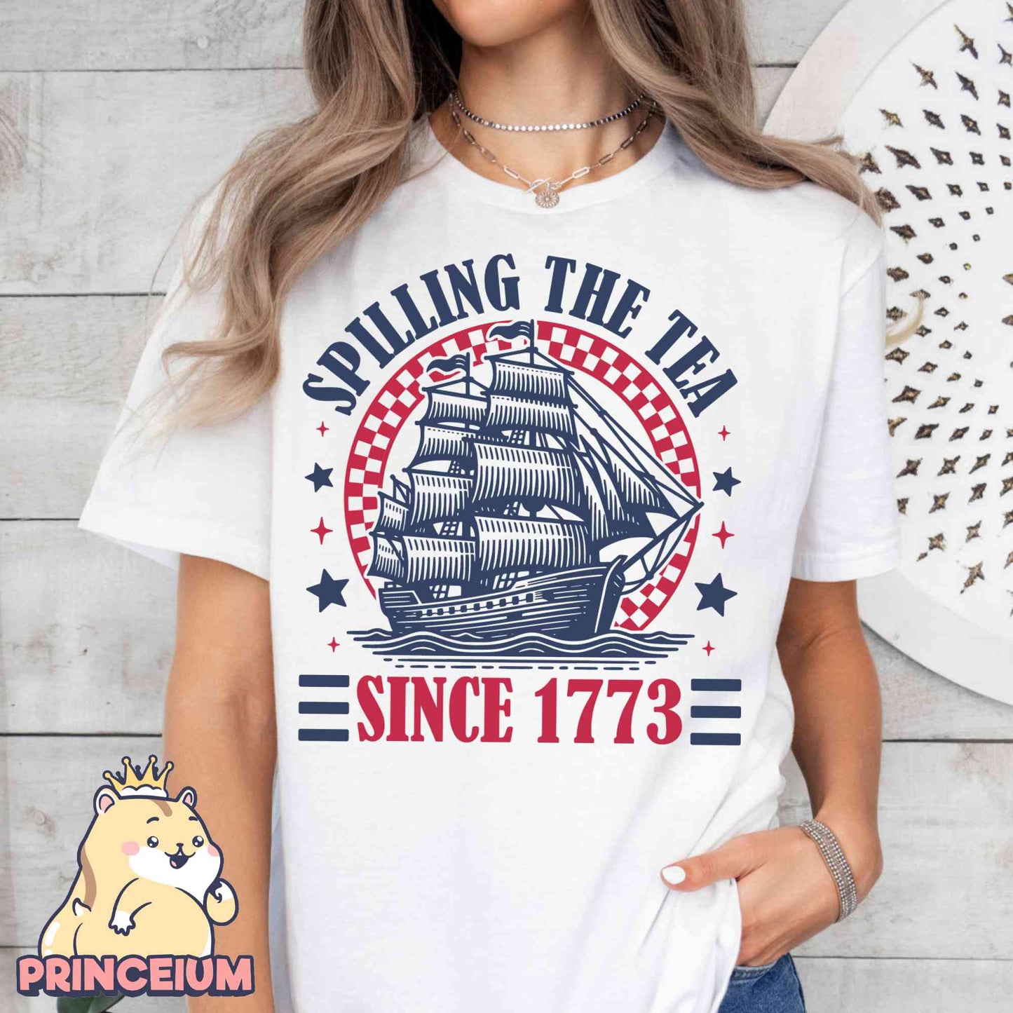 Spilling The Tea Since 1773 PNG, American Freedom PNG, 4th Of July, Fourth of July, 4th of July Shirt PNG, Funny History Teacher Sublimation