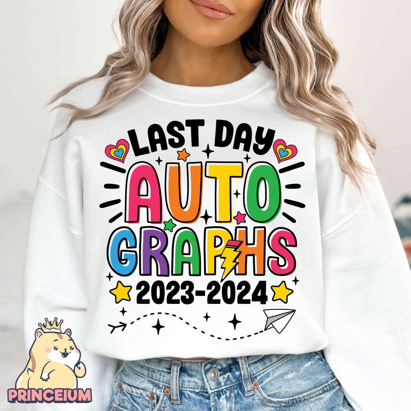 Last Day Auto Graphs, End of School Year Teacher Summer PNG, Last Day of School, Goodbye School, Teacher Appreciation, Funny Teacher Pnn
