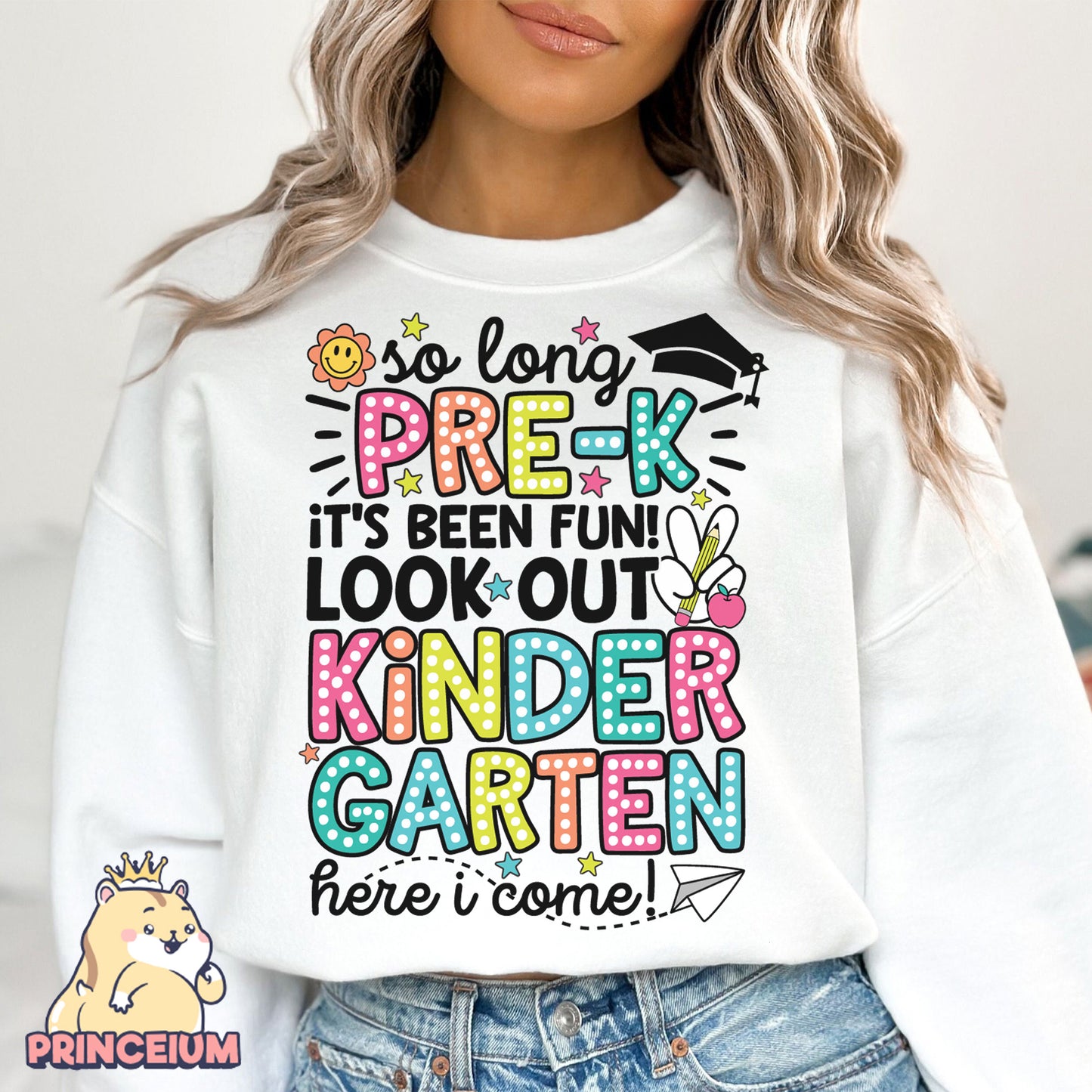 So Long Pre-k It’s been fun Look out! Kindergarten Here I come, Last Day of School Png, End of the Year Teacher Summer Png, Sublimation Designs Digital