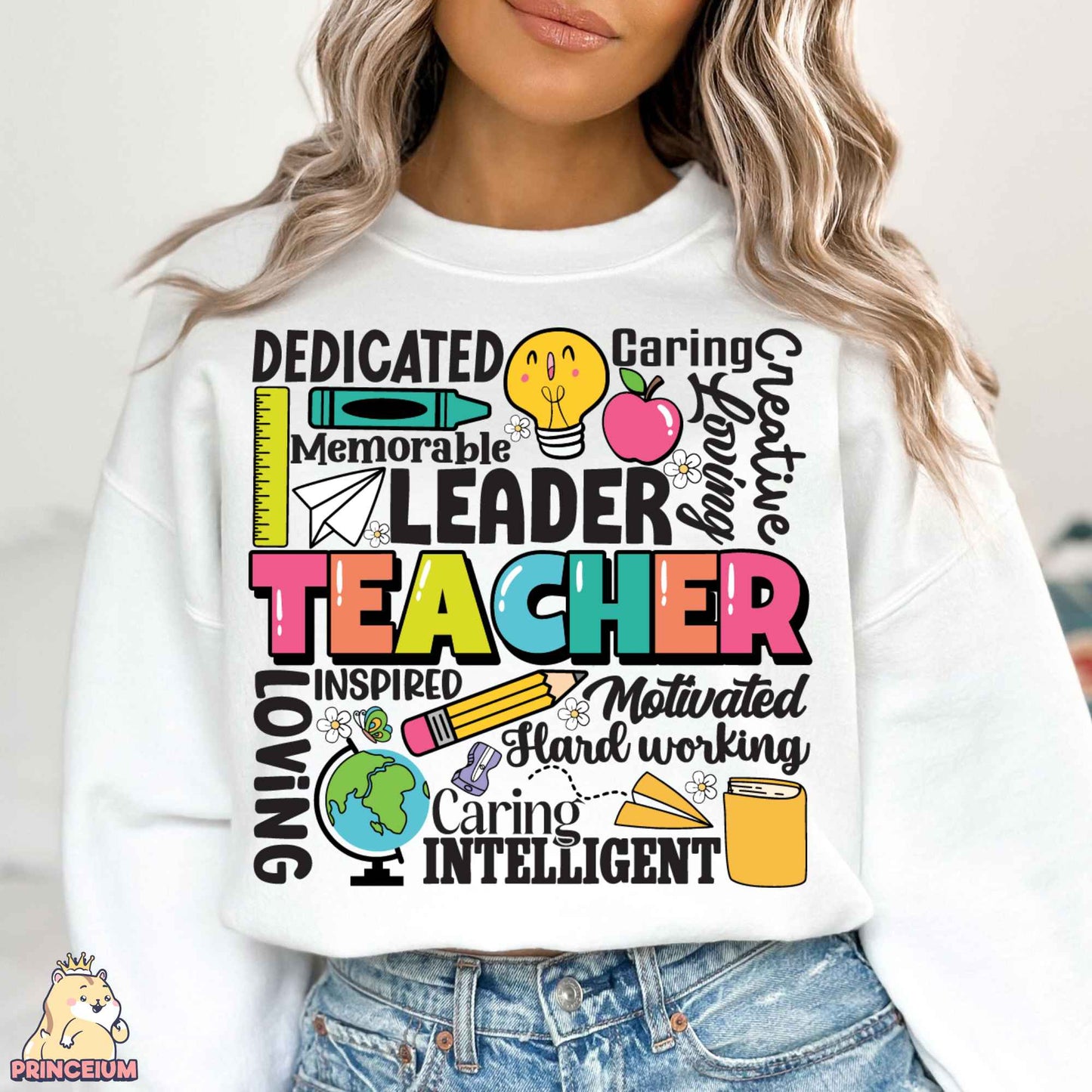 Retro Back to School Teacher Png,, Teach Love Inspire, Spanish Teacher, Back to School