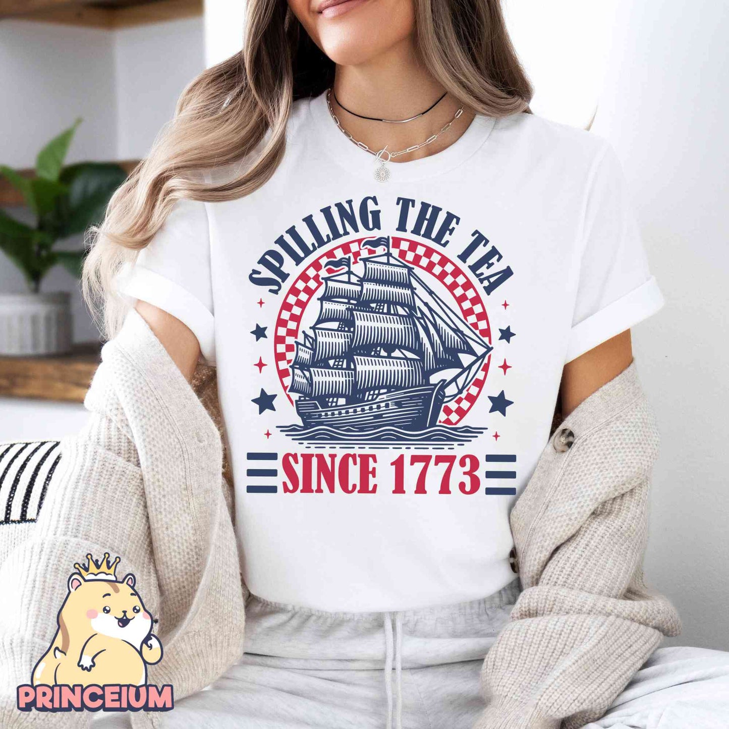 Spilling The Tea Since 1773 PNG, American Freedom PNG, 4th Of July, Fourth of July, 4th of July Shirt PNG, Funny History Teacher Sublimation