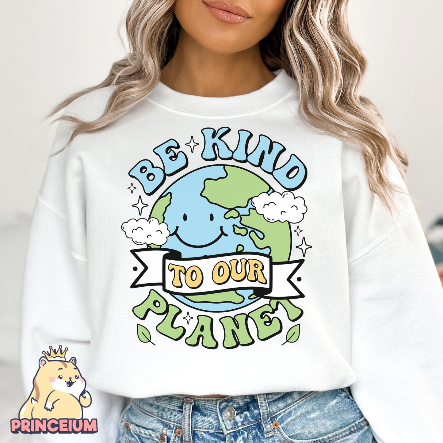 Be Kind to our planet Png, Earth Day Png, Earth Sublimation, Save Planet Png, Climate Change Png