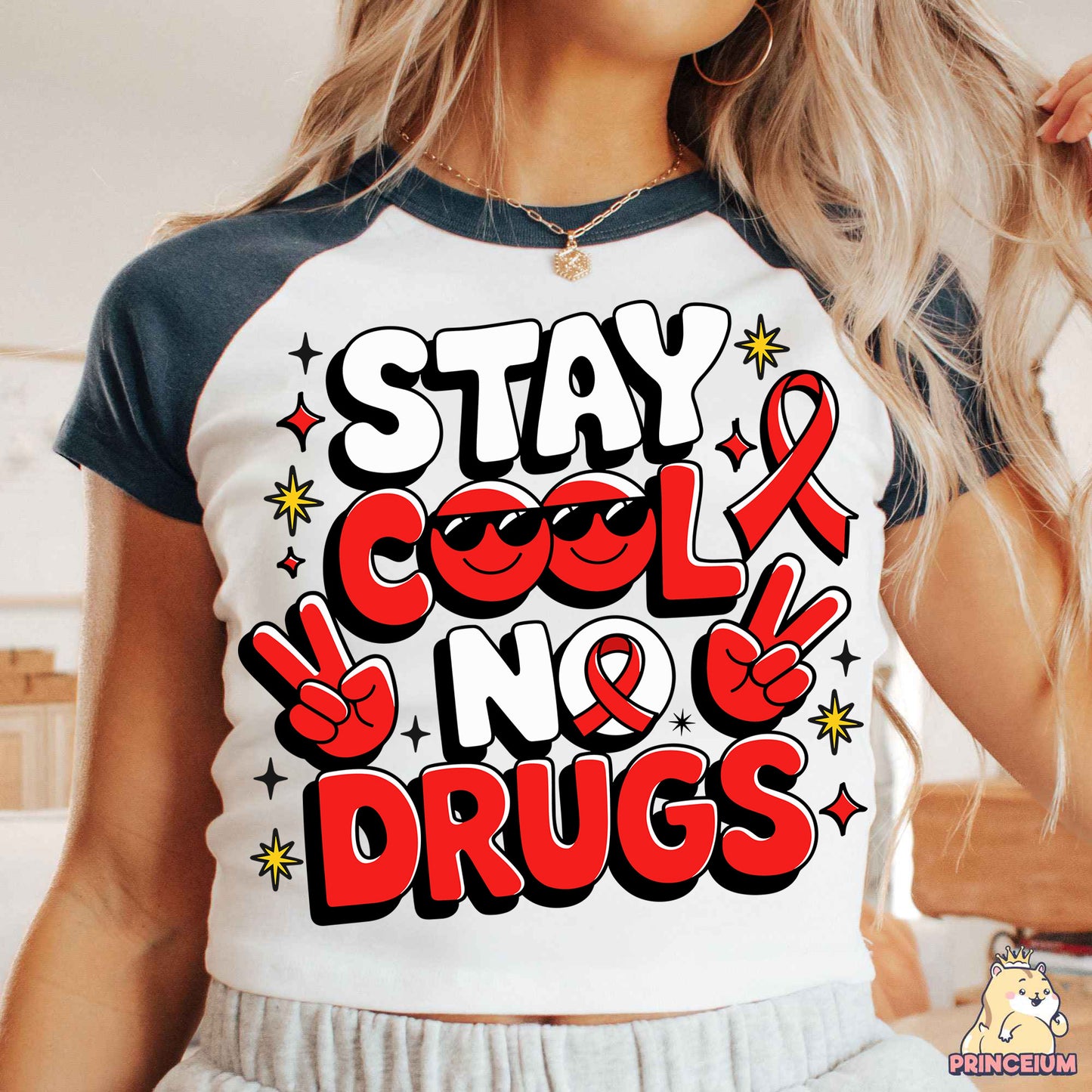 Red Ribbon Week Bundle Png, In October We Wear, Red Ribbon Week Png, Drug-Free, Anti-Drug Svg, Red ribbon Week, Sublimation Designs, Digital