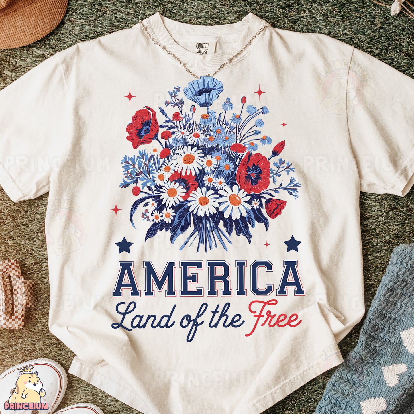 a t - shirt that says america land of the free