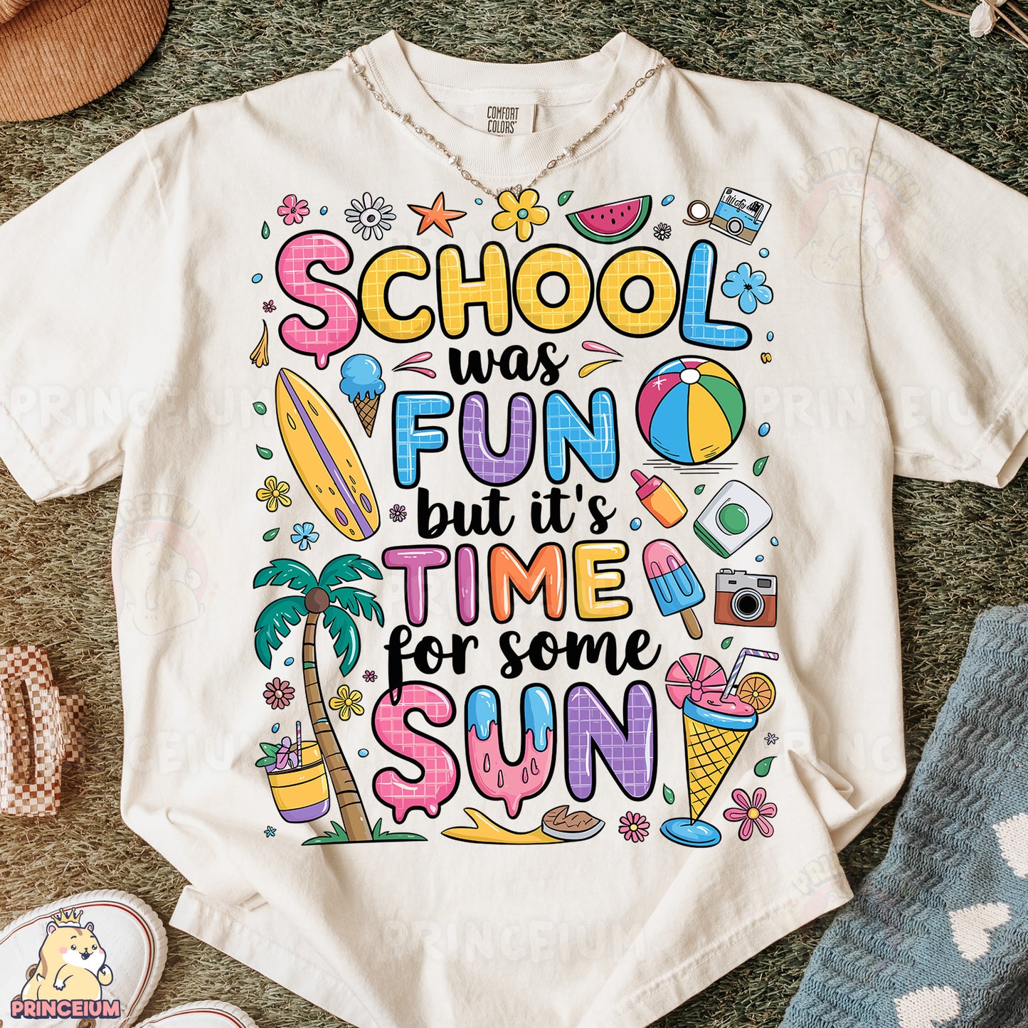 a t - shirt that says school is fun but it's time for some