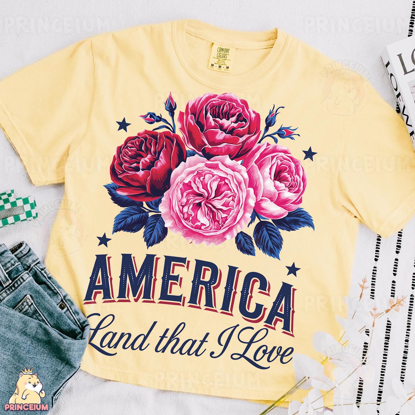 a t - shirt that says america land that i love