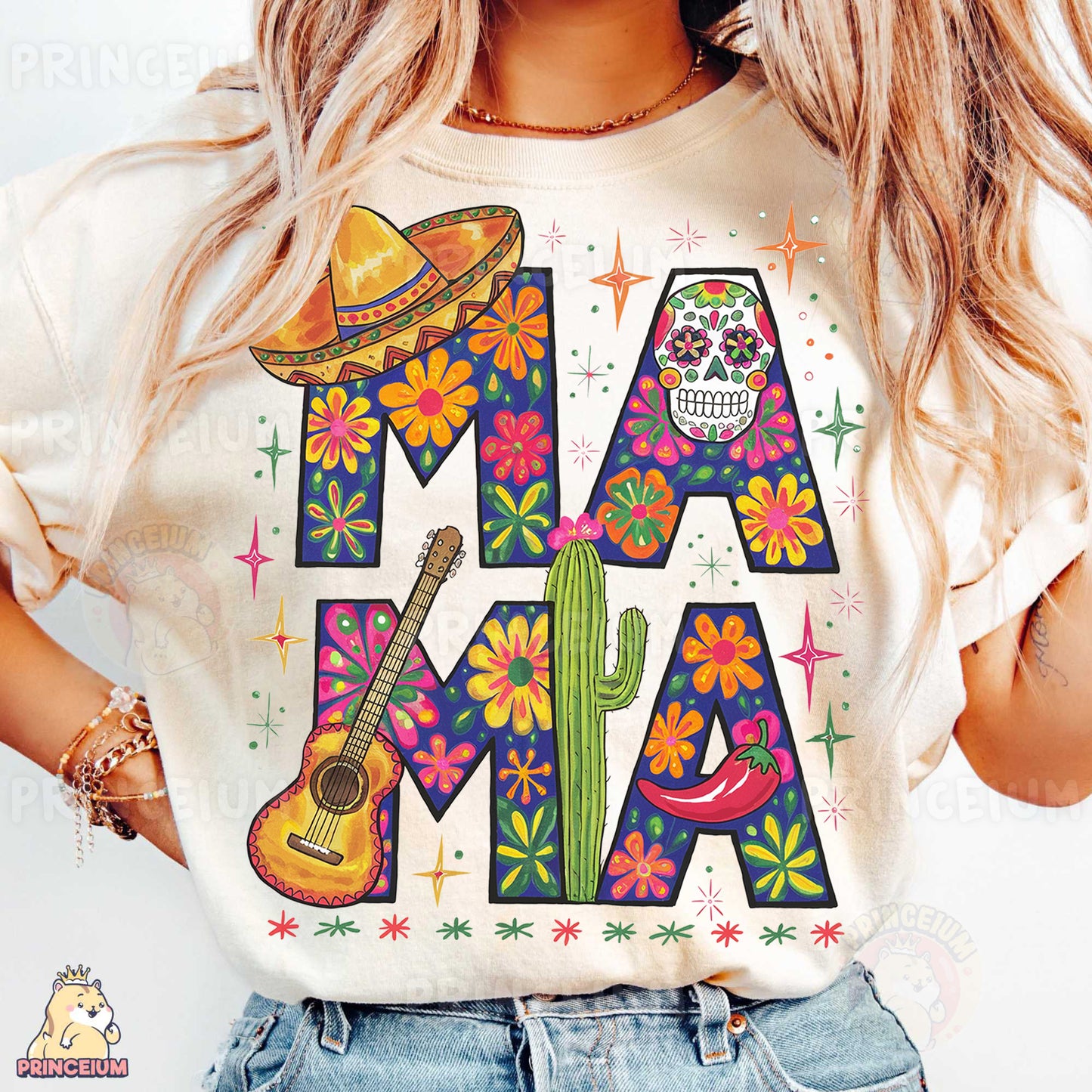 a woman wearing a t - shirt that says i am am with a cactus,