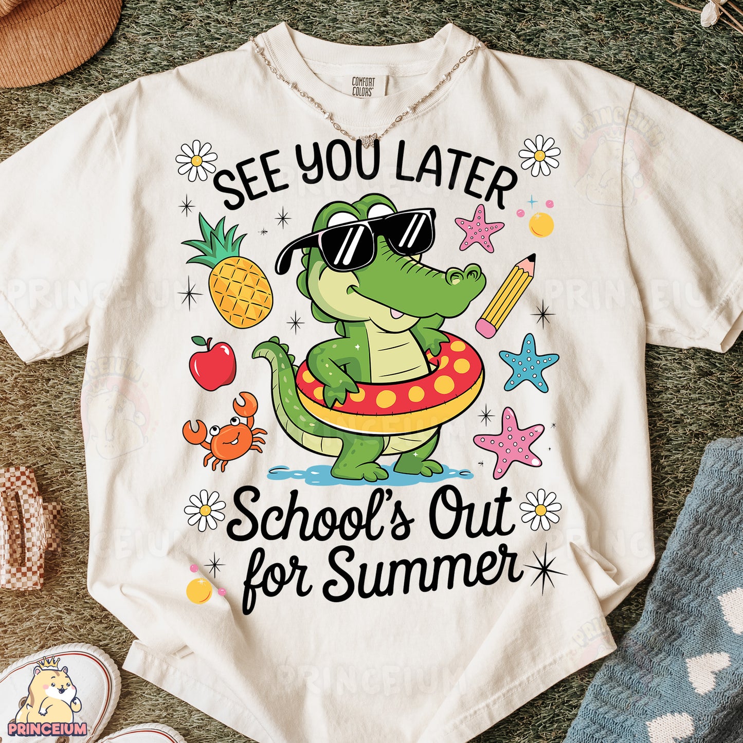 a t - shirt that says see you later school's out for summer
