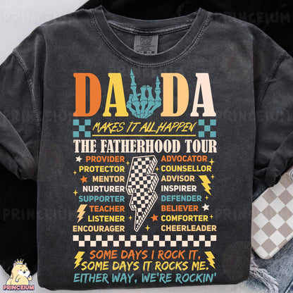 a t - shirt with the words dada on it