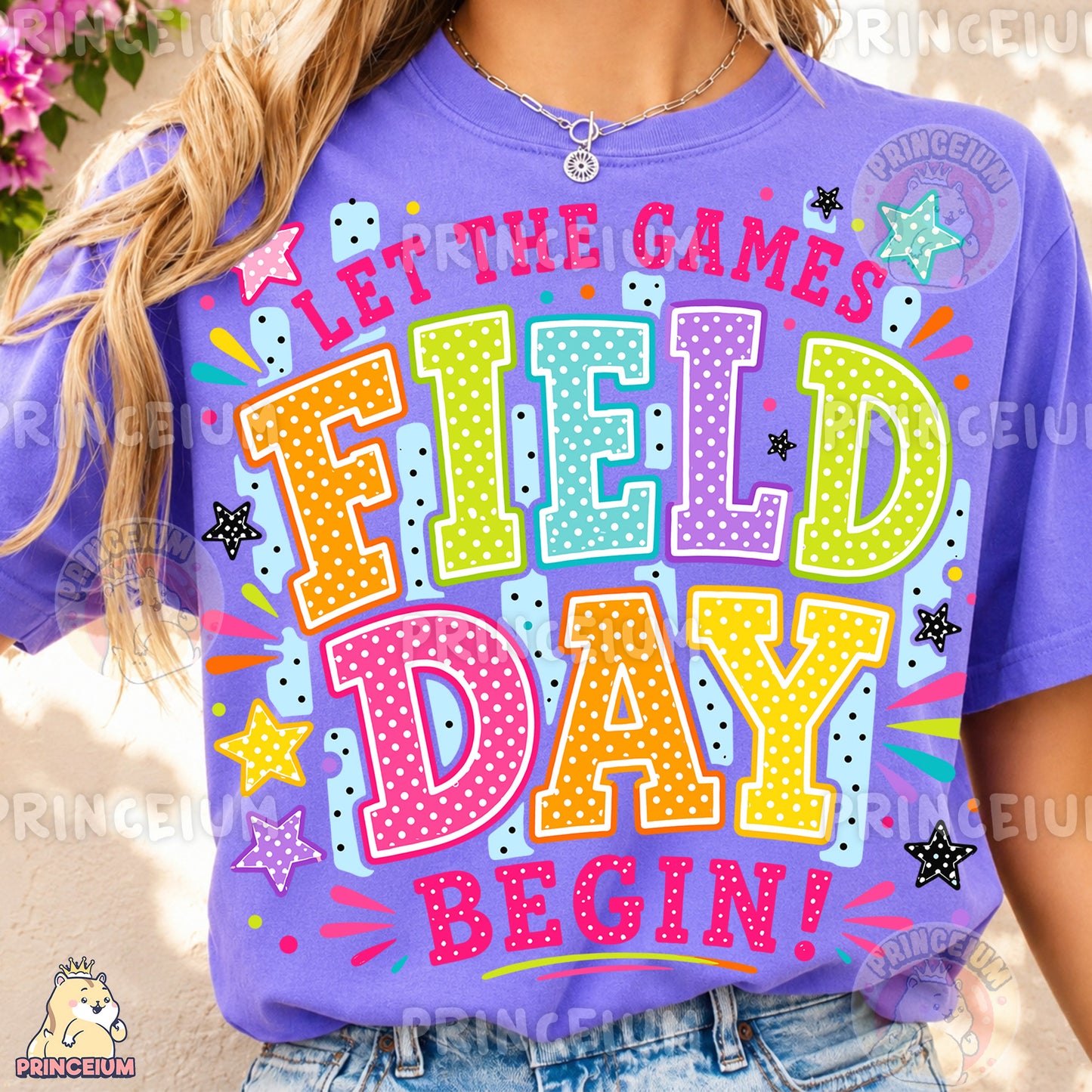 Let The Games Field Day Begin Sublimation Design PNG Colorful School Field Day Digital Download NEW26