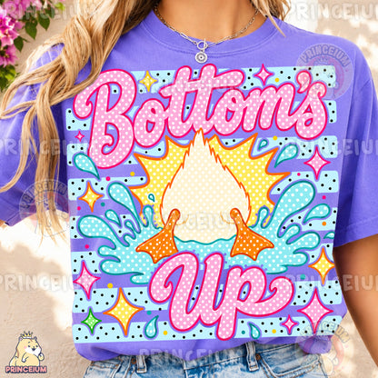 Bottoms Up Duck Sublimation Design PNG Funny Summer Splash Digital Download NEW26
