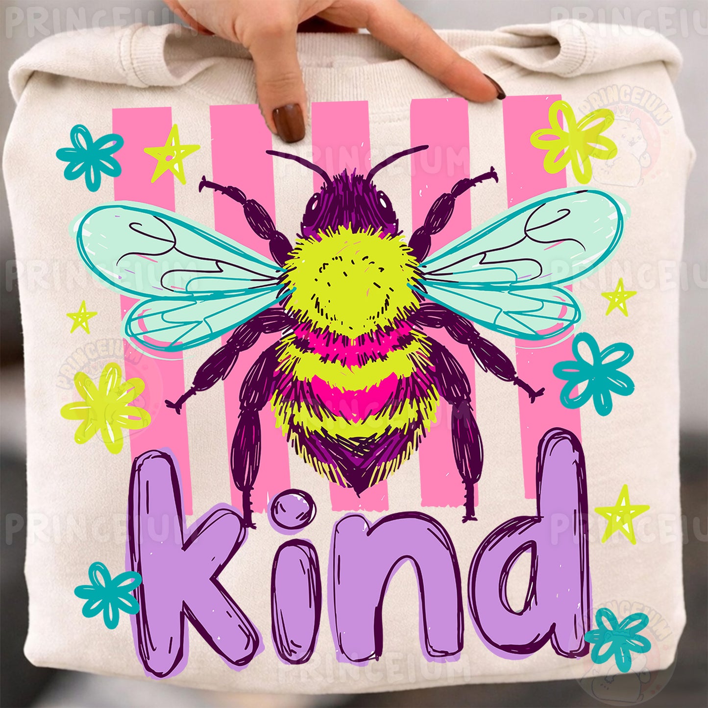 Be Kind Sublimation Design PNG | Bee Digital Download
