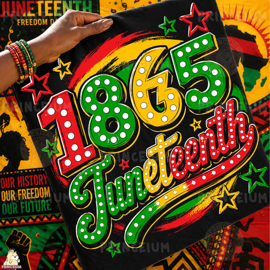 1865 Juneteenth Sublimation Design PNG Freedom Day Celebration Digital Download