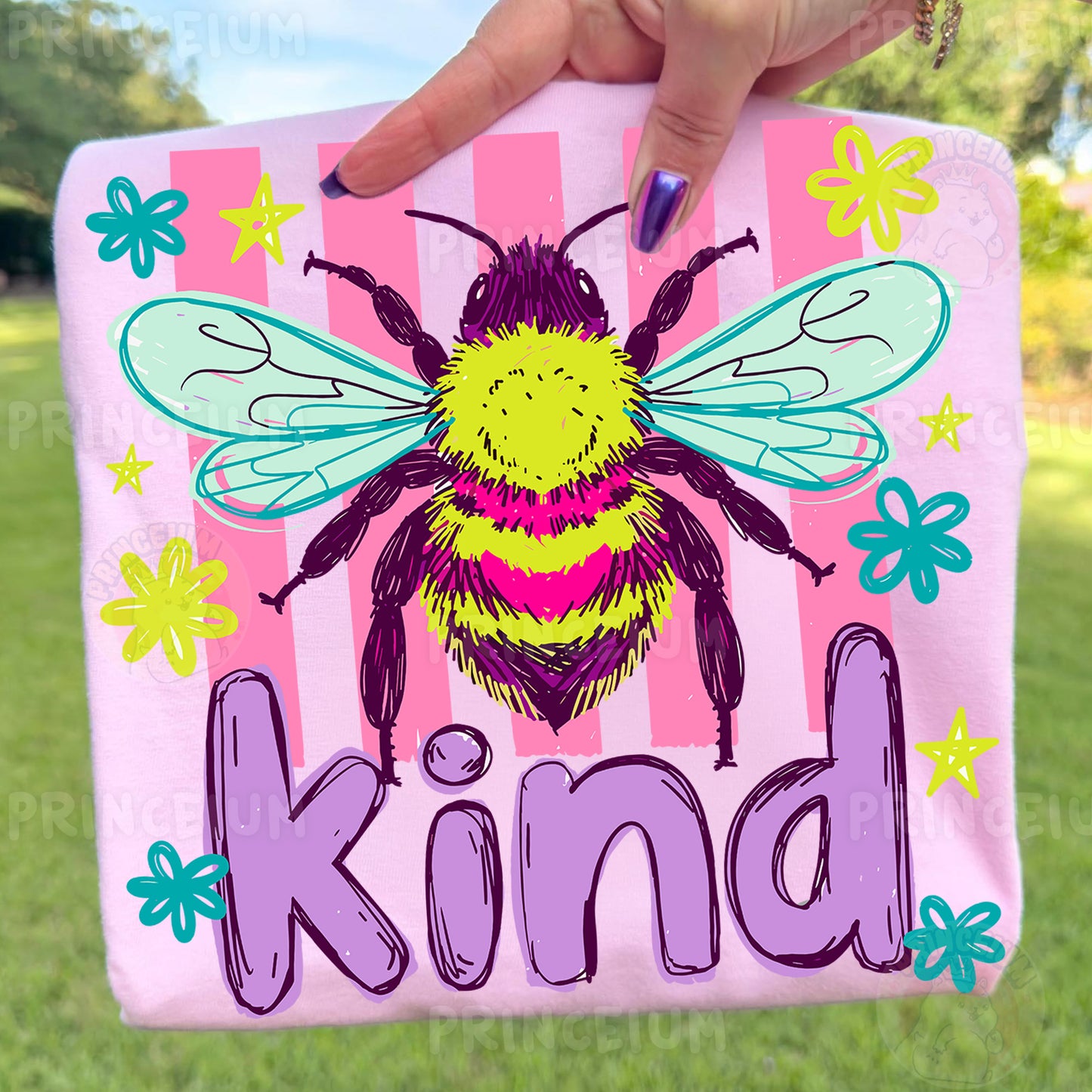 Be Kind Sublimation Design PNG | Bee Digital Download