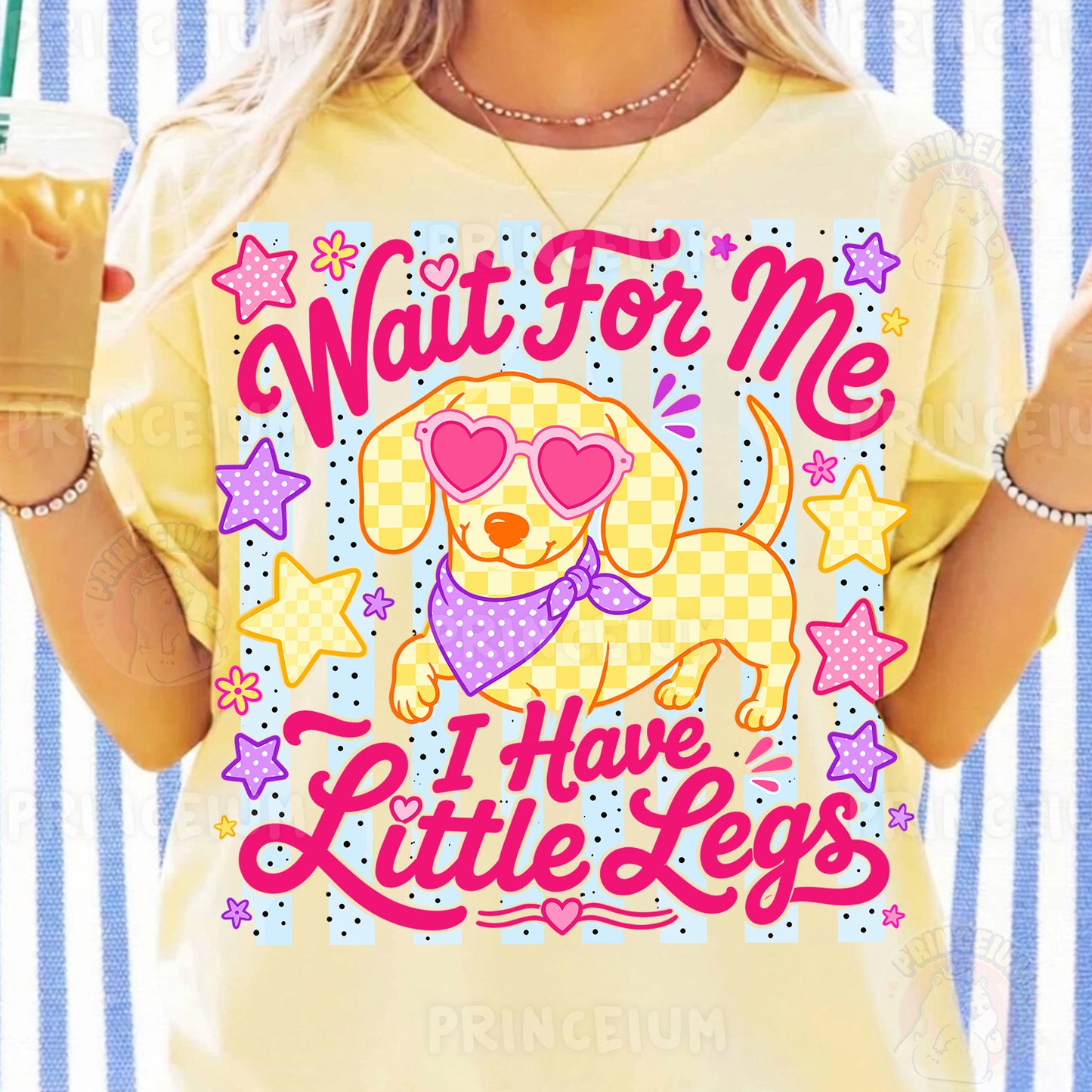 Wait For Me I Have Little Legs Sublimation Design PNG | Cute Dachshund Dog Digital Download