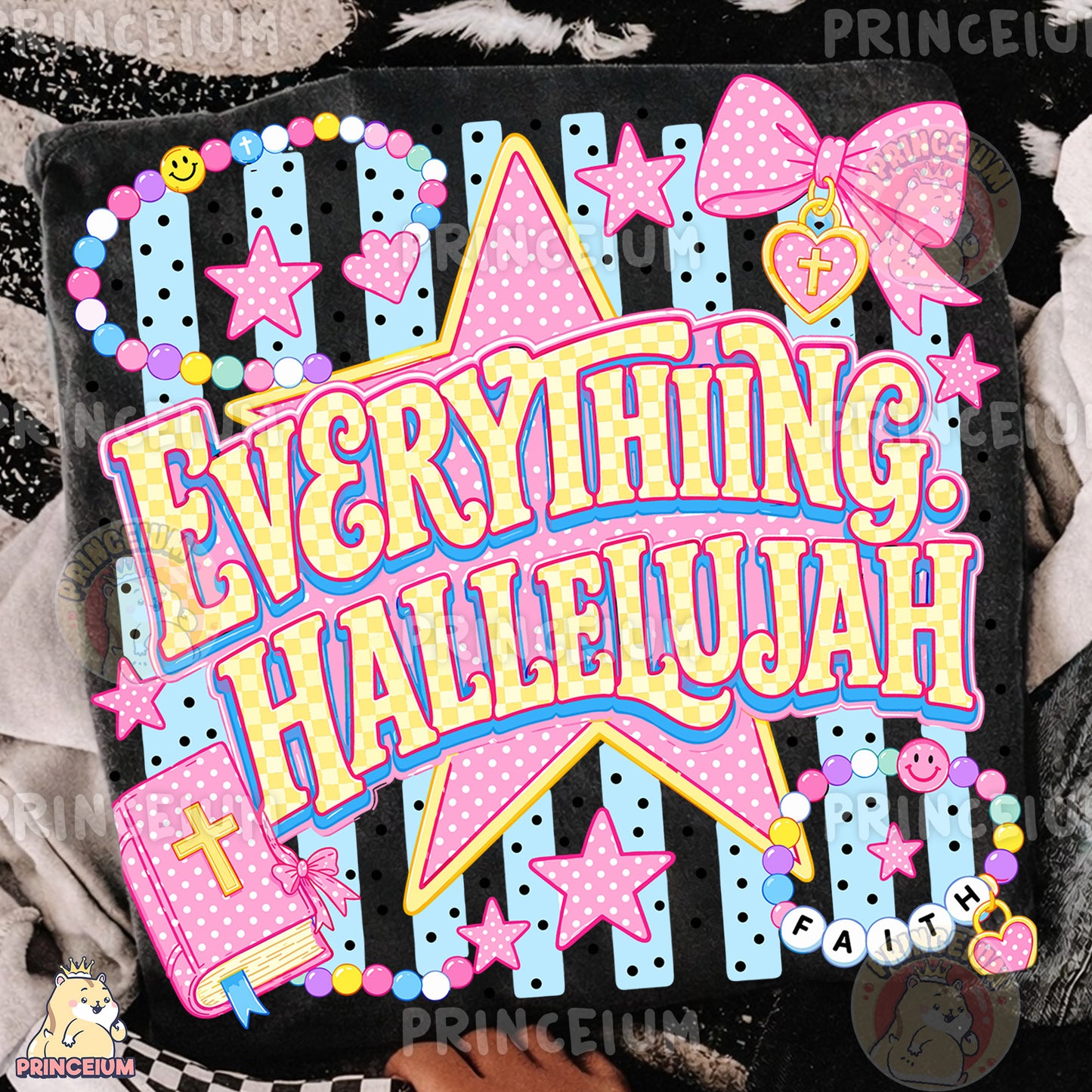 Everything Hallelujah Sublimation Design PNG Christian Faith Bible Digital Download NEW26