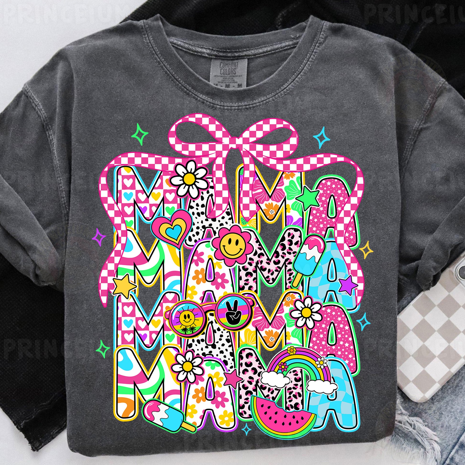 a t - shirt with the words happy mardi gras on it