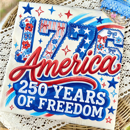 1776 America PNG, Patriotic 4th of July Shirt Design, USA Freedom Graphic, Retro America Sublimation