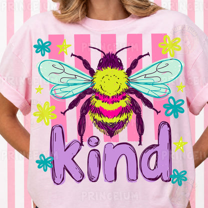 Be Kind Sublimation Design PNG | Bee Digital Download