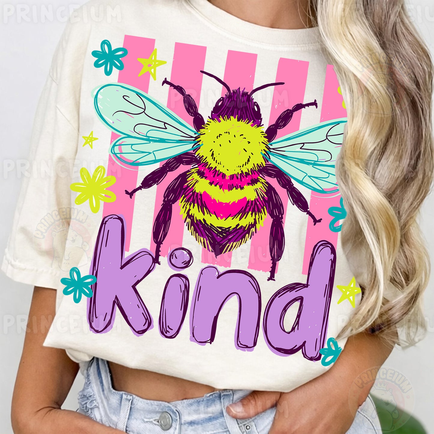 Be Kind Sublimation Design PNG | Bee Digital Download