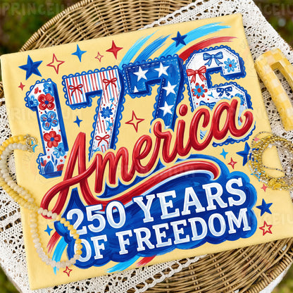 1776 America PNG, Patriotic 4th of July Shirt Design, USA Freedom Graphic, Retro America Sublimation