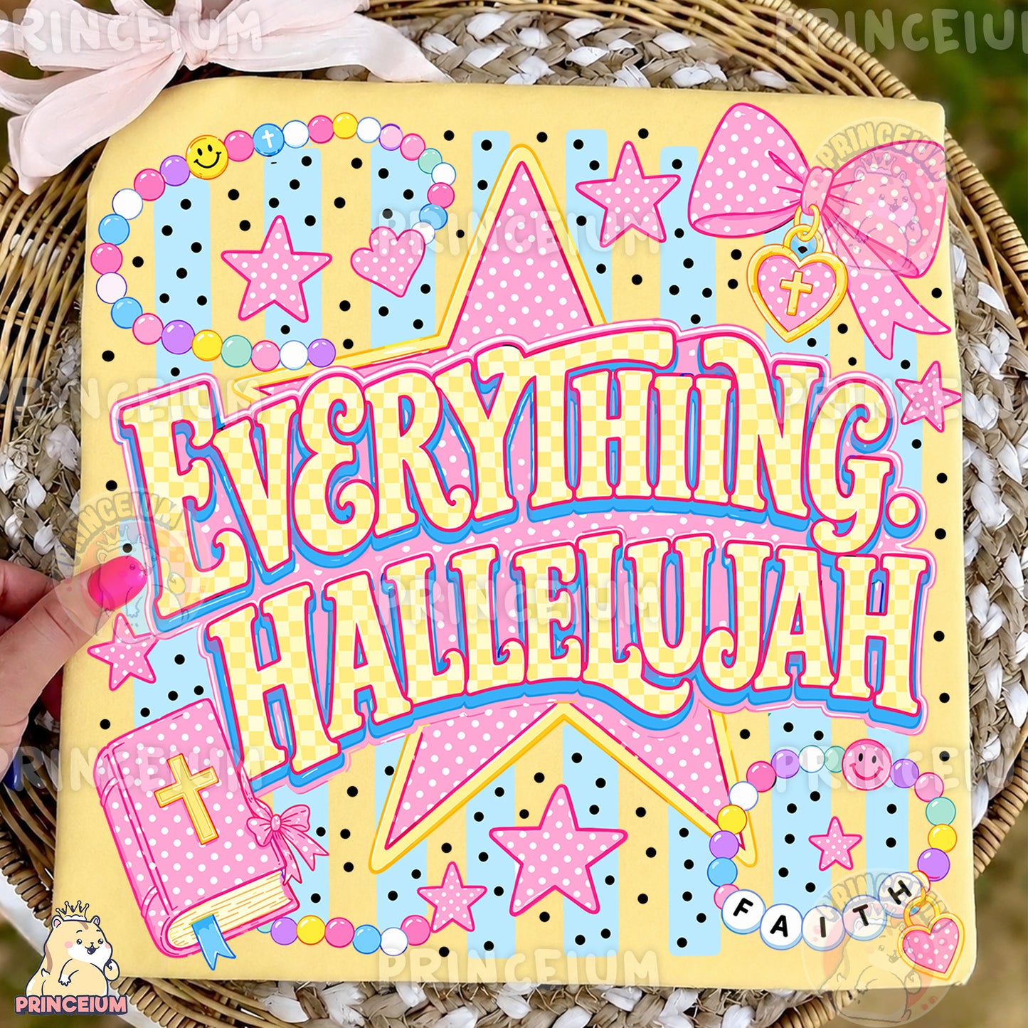 Everything Hallelujah Sublimation Design PNG Christian Faith Bible Digital Download NEW26