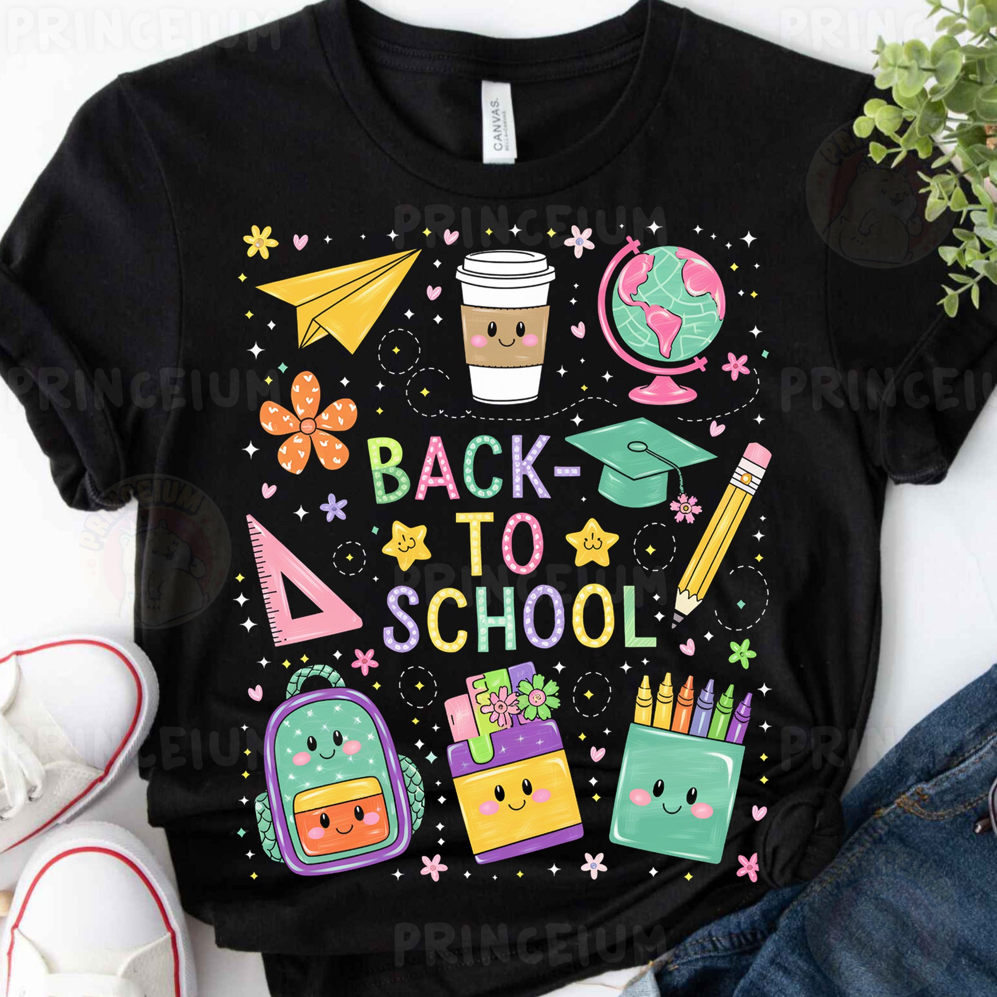 a t - shirt that says back to school on it