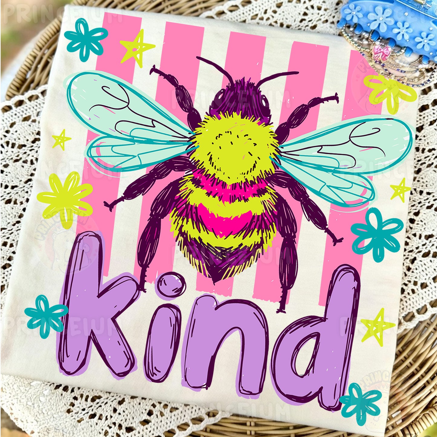 Be Kind Sublimation Design PNG | Bee Digital Download