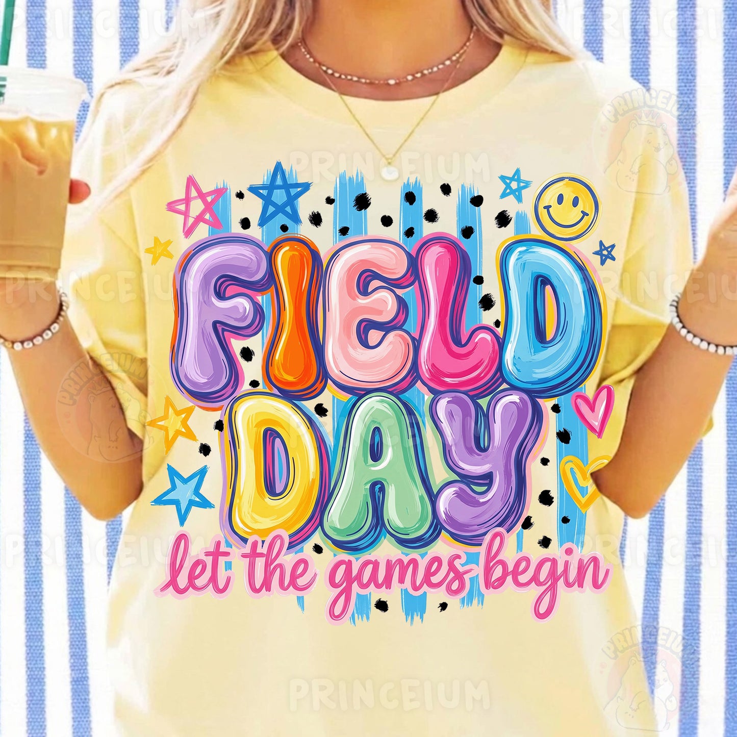 Field Day Let The Games Begin PNG, School Sports Day Shirt Design, Cute Teacher Sublimation