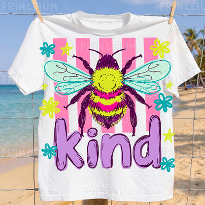 Be Kind Sublimation Design PNG | Bee Digital Download