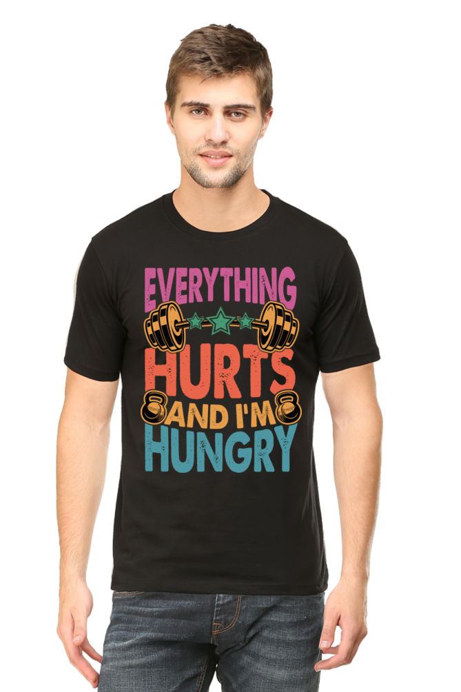 Everything Hurts and I’m Hungry, Gym T-Shirt