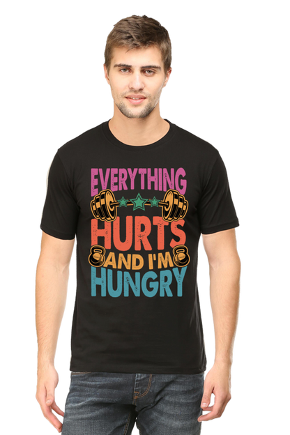 Everything Hurts and I’m Hungry, Gym T-Shirt