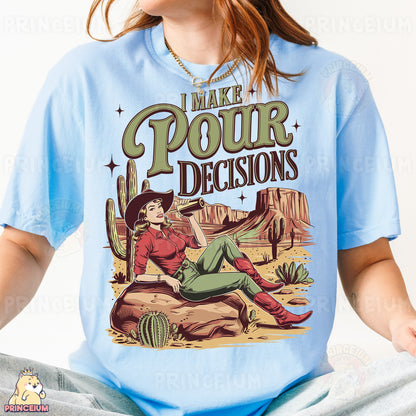 a woman wearing a t - shirt with a picture of a woman sitting on a