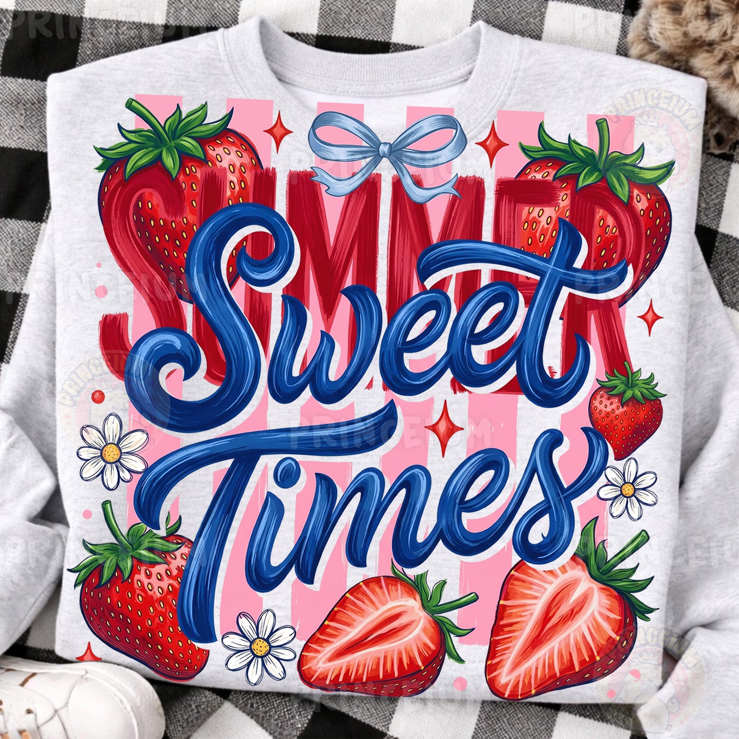 Sweet Summer Times PNG, Strawberry Summer Shirt Design, Cute Coquette Sublimation Graphic