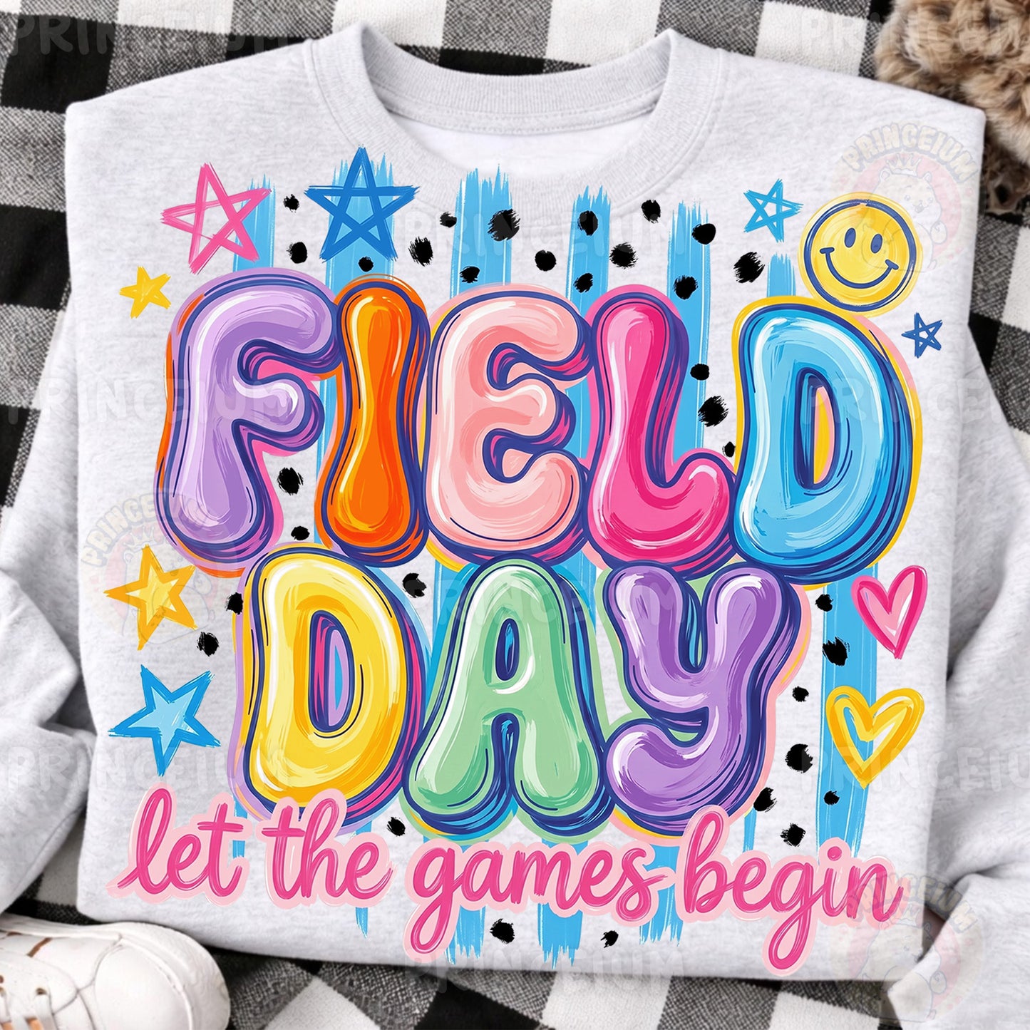 Field Day Let The Games Begin PNG, School Sports Day Shirt Design, Cute Teacher Sublimation