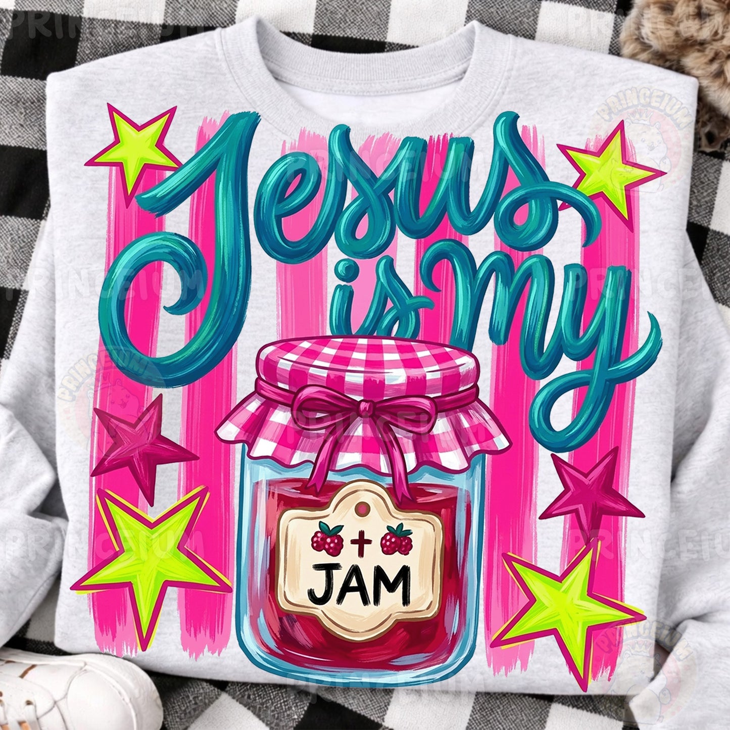Jesus is my Jam PNG  Christian Sublimation Design for Shirts