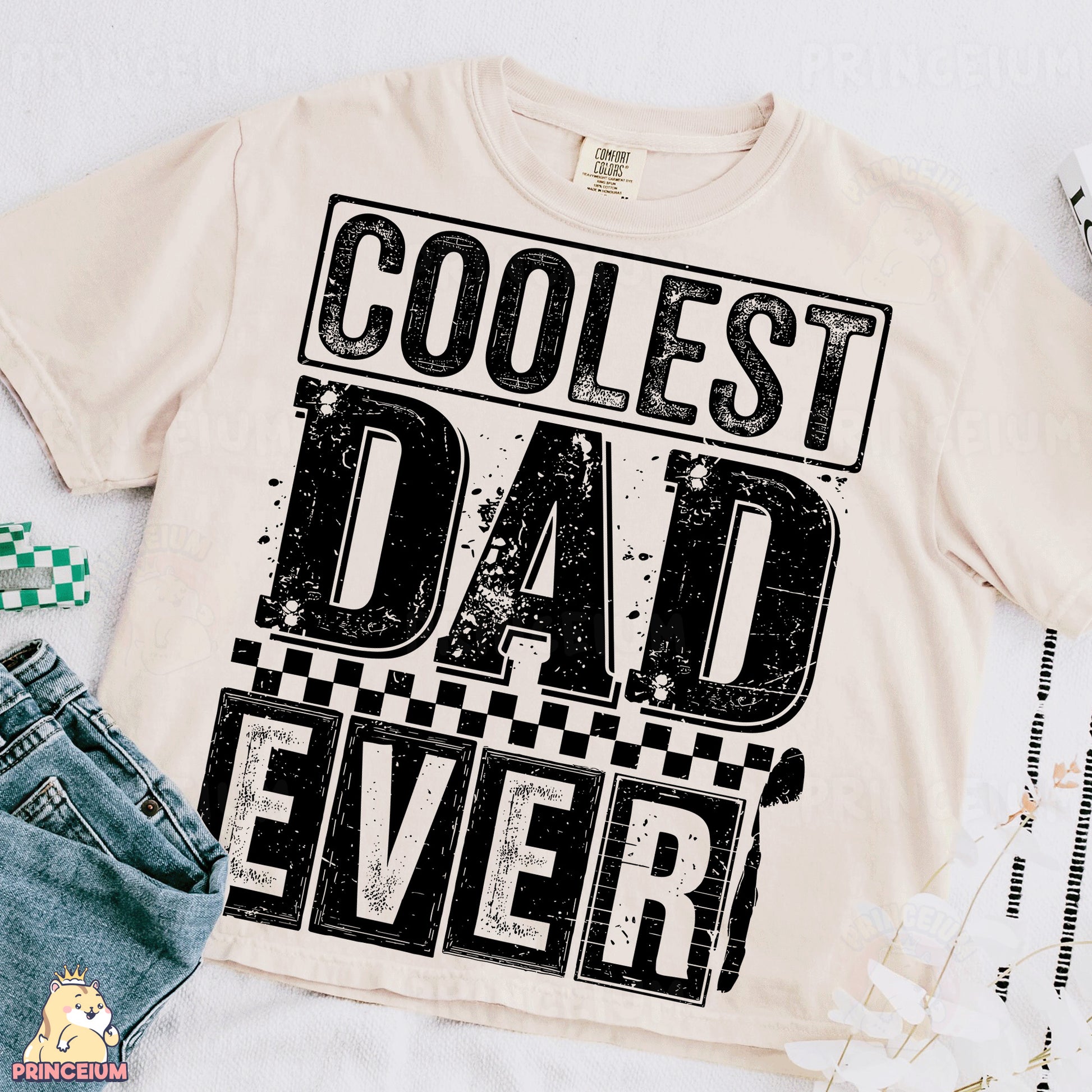 a t - shirt that says coolest dad ever
