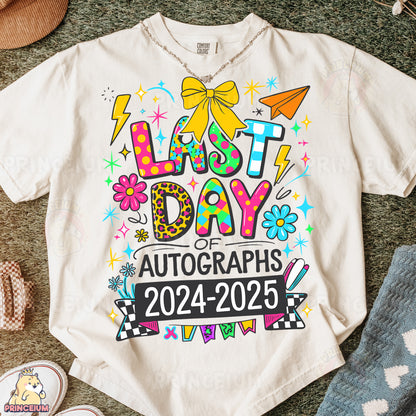 a t - shirt with the words just day on it